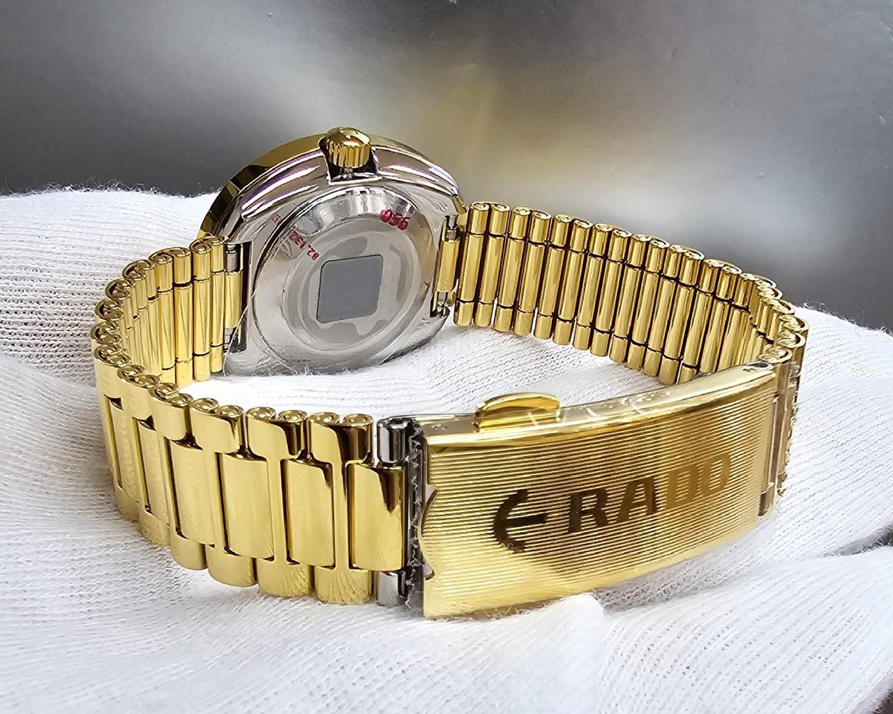 RADO The Original Diastar Automatic SS 27.3 MM Gold Dial Women's