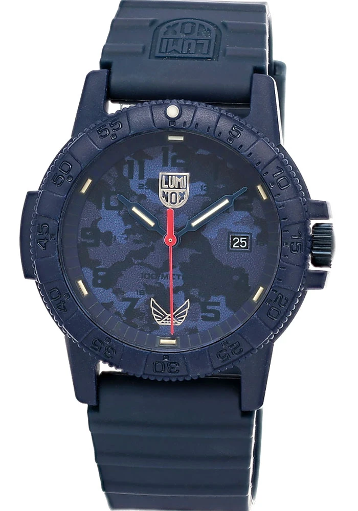 LUMINOX Leatherback Sea Turtle Giant X Volition 44MM Blue Dial Rubber Men's Watch XS.0323.VOL