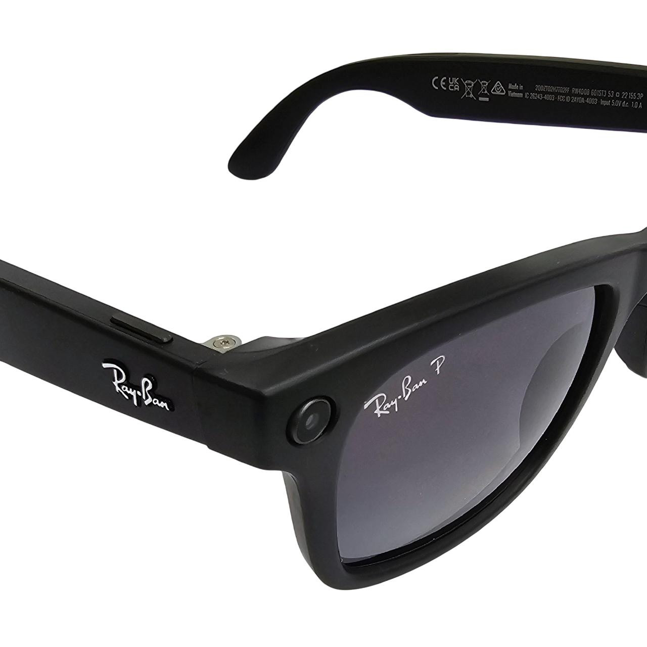 Rayban Wayfarer RW4008 黒 Ray-Ban Smart Meta Wayfarer RW4008 Black