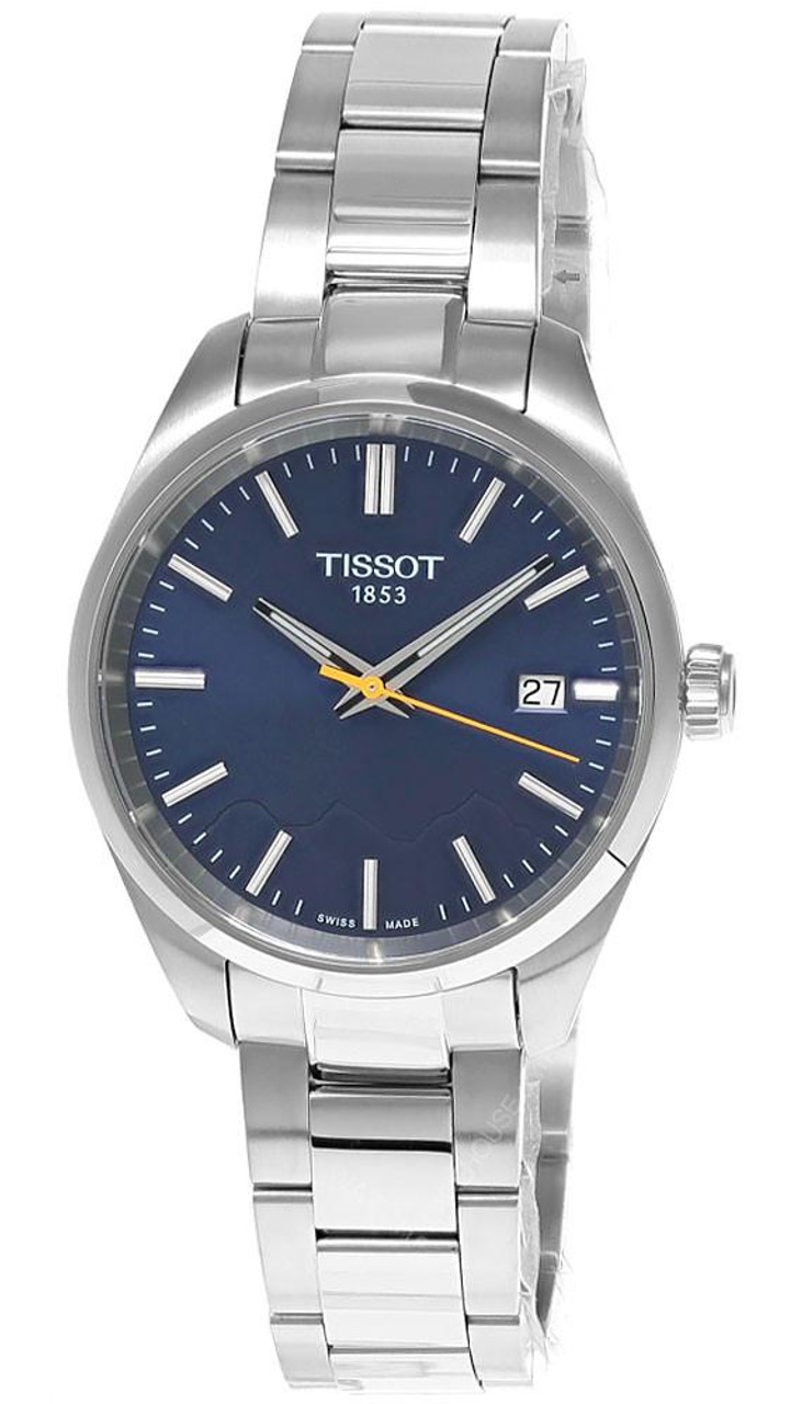 Tissot watches TISSOT PR 100 Quartz Jungfraubahn SS 34MM Blue Dial Women's Watch T150.210.11.041.01 