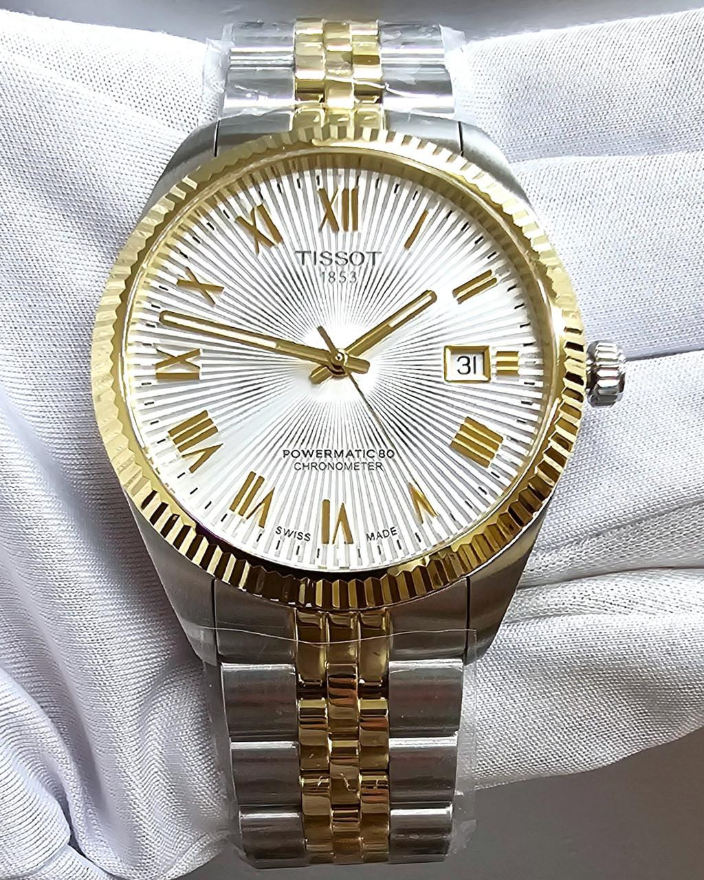 TISSOT Ballade Chronometer Automatic 39MM Silver Dial Two