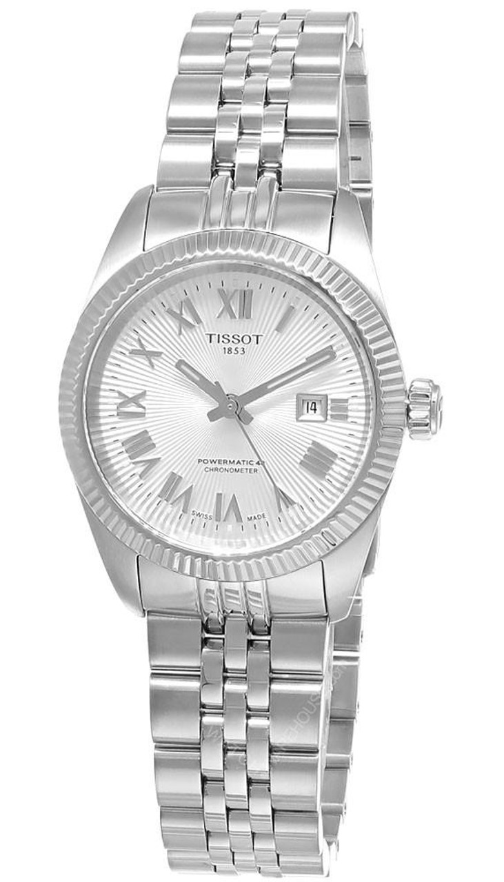 Tissot watches TISSOT Ballade Chronometer Automatic SS 30MM Silver Dial Women's Watch T156.208.11.033.00 