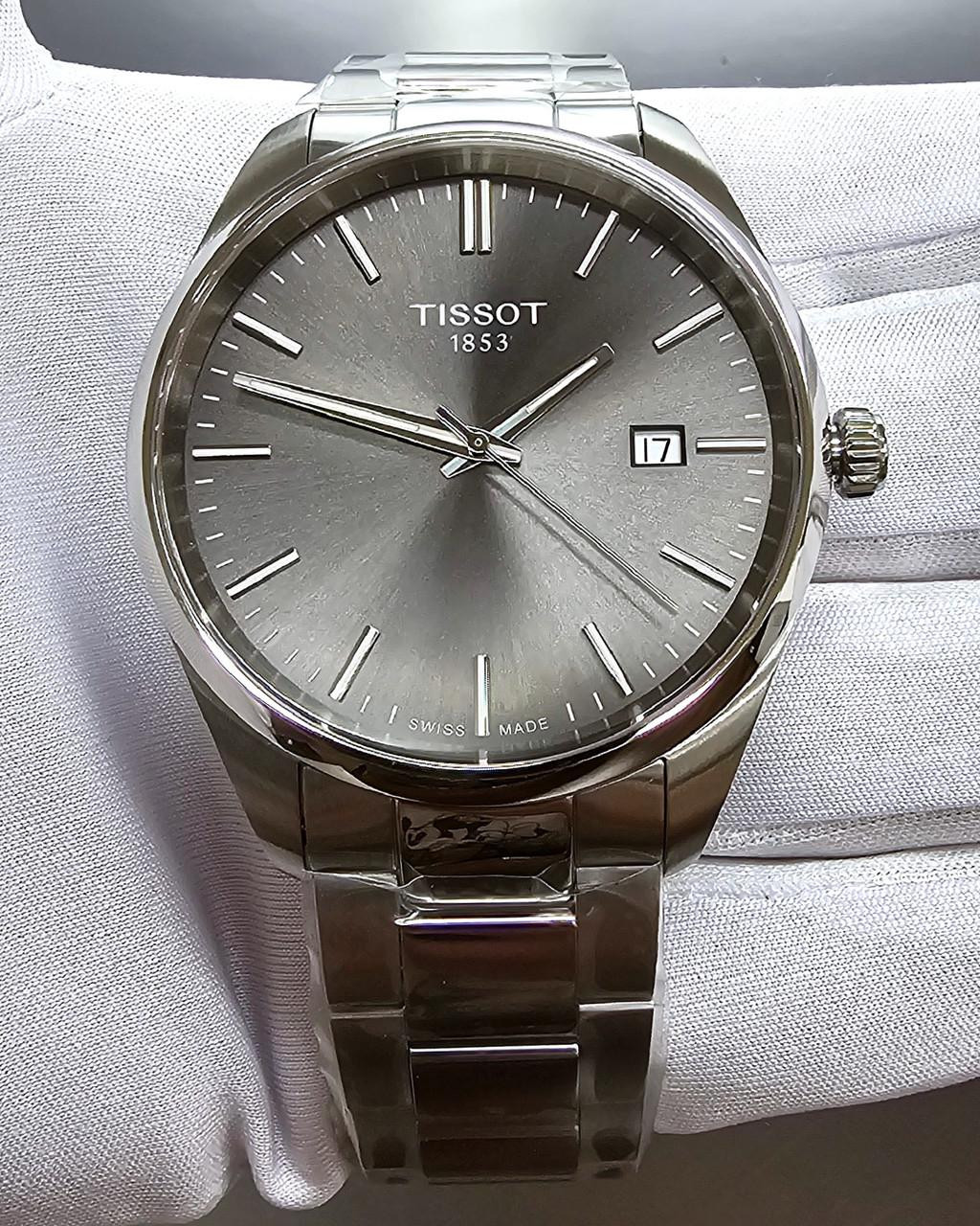 TISSOT PR 100 Quartz 40MM Gray Dial Stainless Steel Men's Watch