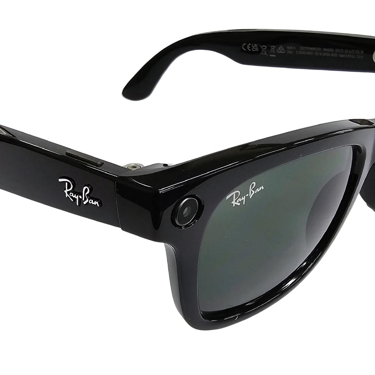 RAY-BAN Meta Wayfarer Shiny Black AI Smart Glasses RW4008 601/71 