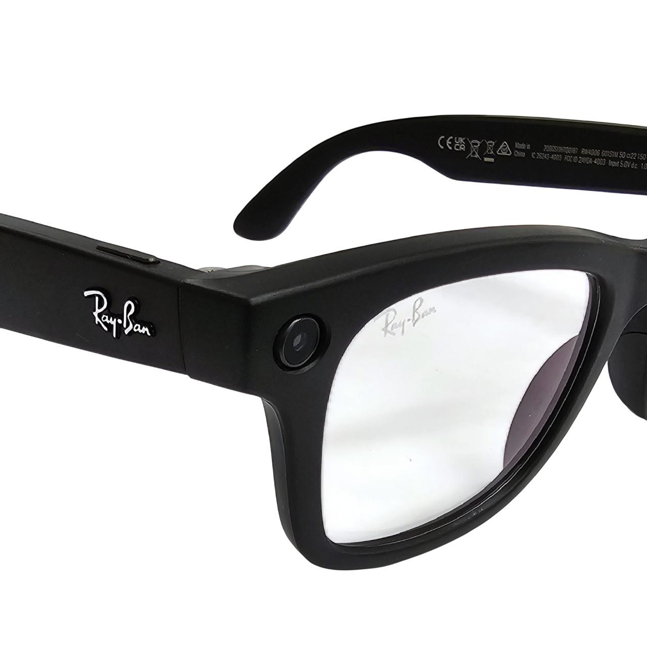 RAY-BAN Meta Wayfarer Matte Black Transition AI Smart