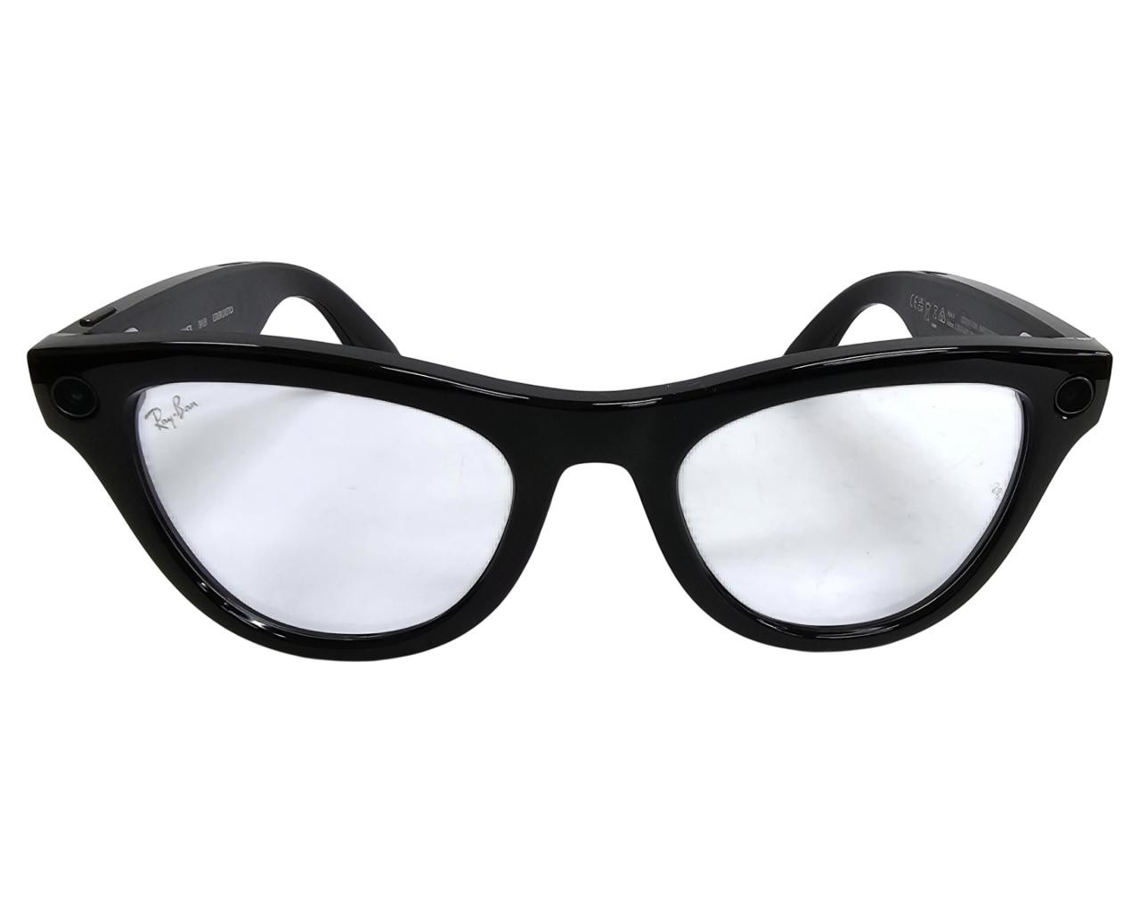 RAY-BAN Meta Skyler Shiny Black Transition AI Smart Glasses RW4010