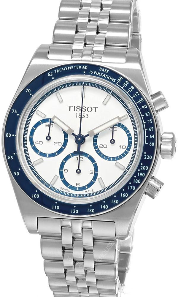 TISSOT V8 Chronograph SS Quartz Silver Dial Men's Watch