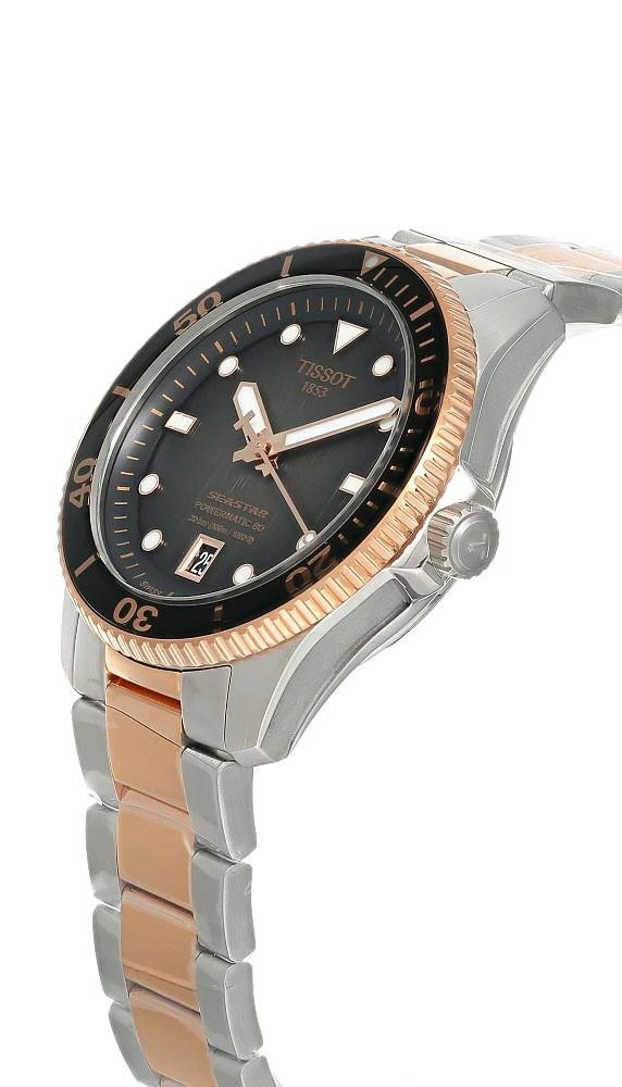 TISSOT Seastar 1000 Automatic 40MM Graded Grey-Black Dial Men's