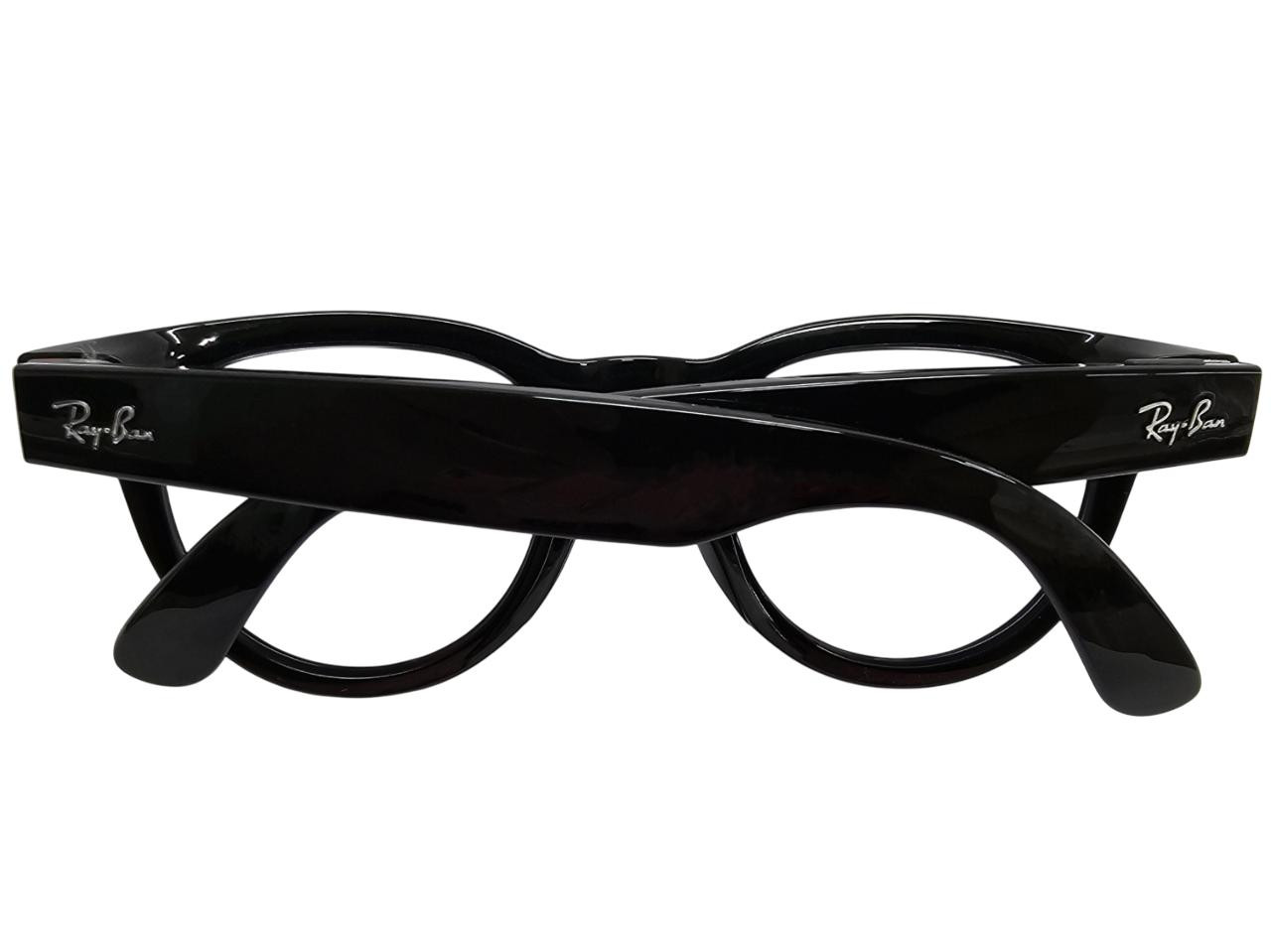 RAY-BAN Meta Headliner Shiny Black Low Bridge Fit Transition AI