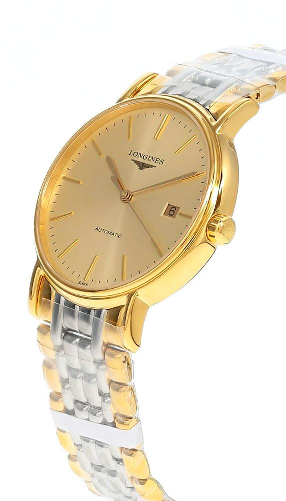 LONGINES Presence Automatic SS 38.5MM Champagne Dial Men's Watch