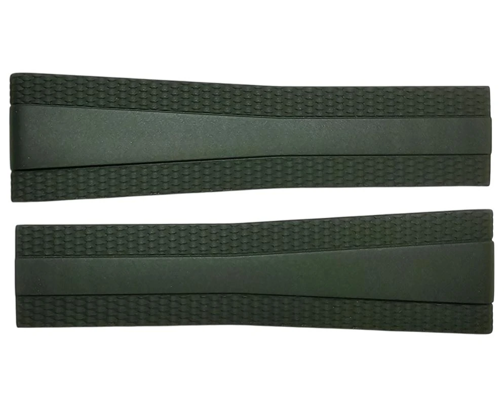 Breitling watches BREITLING Green 22/18MM Rubber Strap 311S