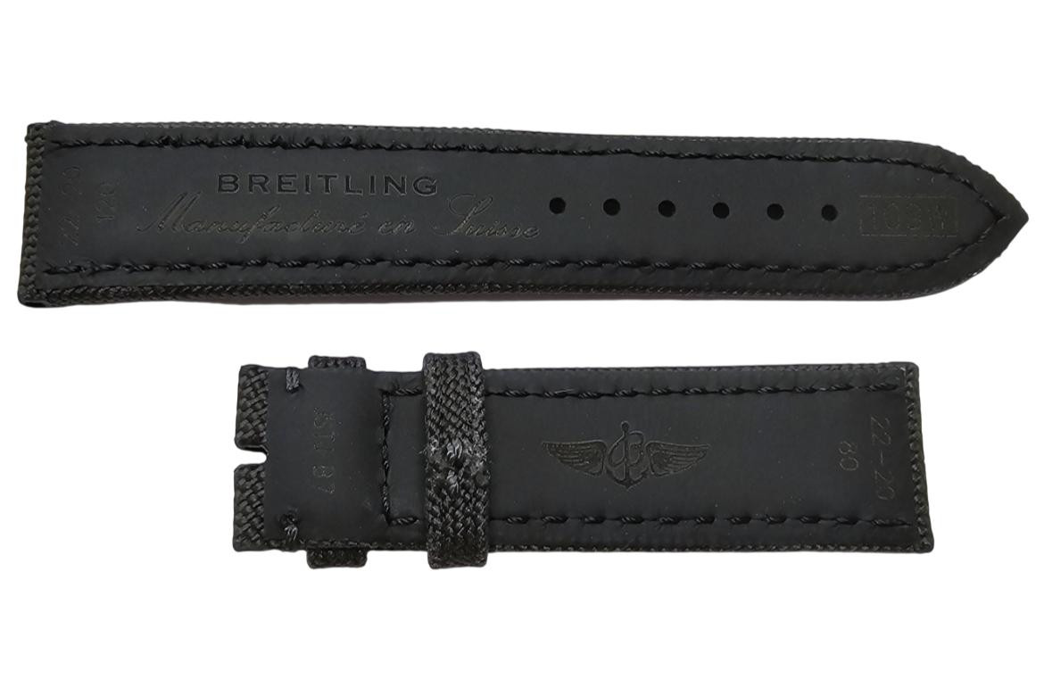 BREITLING Anthracite 22/20MM Nylon Strap 109W | Fast & Free US
