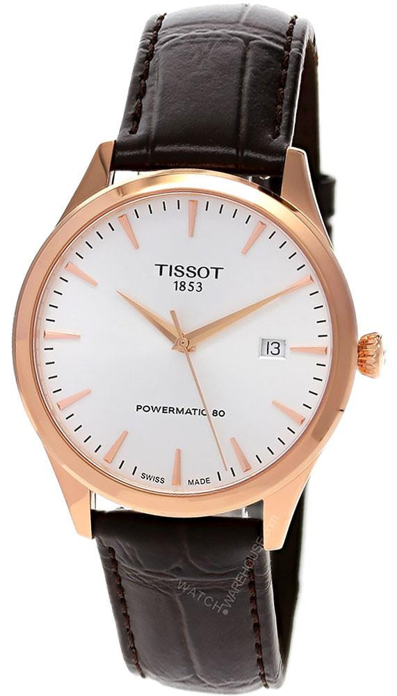 TISSOT Classic Dream Automatic 40MM Silver Dial Leather Men's Watch T158.407.36.031.00