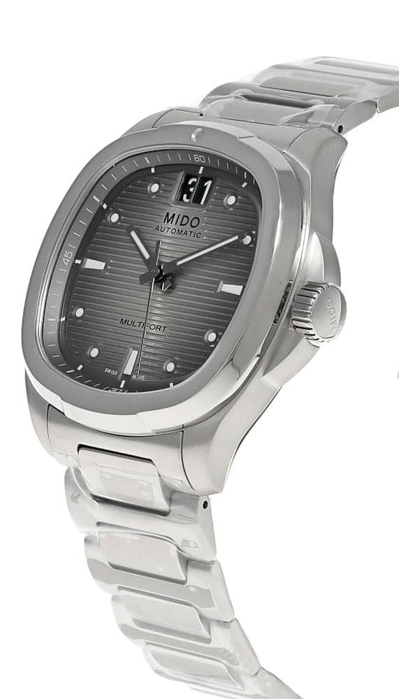 MIDO Multifort TV Big Date Automatic 40MM Titanium Men's Watch