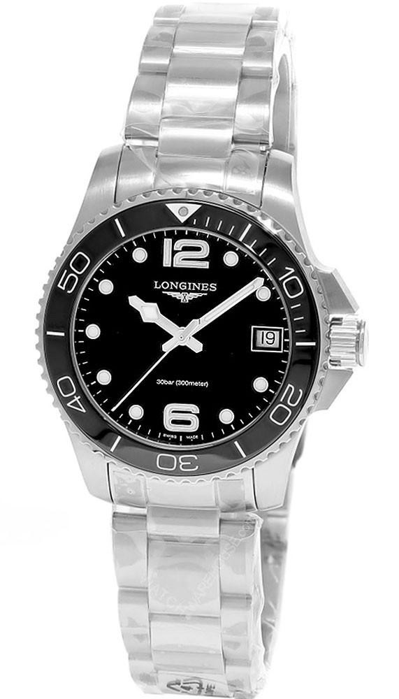 Longines watches LONGINES HydroConquest Quartz 32MM Black Dial Women's Watch L3.370.4.56.6 