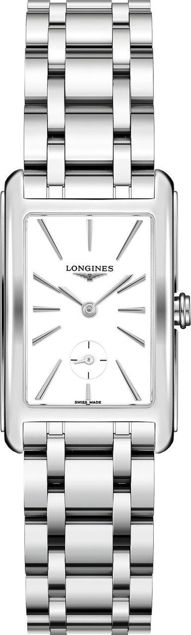 LONGINES DolceVita Quartz 23MM White Dial Women's Watch L5.512.4.11.6 / L55124116