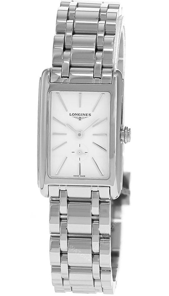 LONGINES DolceVita Quartz 23MM White Dial Women's Watch L5.512.4
