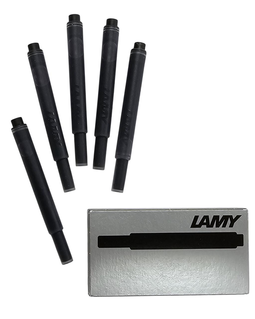 Lamy T10 Fountain Pen Ink Cartridges Refills- 10 Pack (50 Cartridges