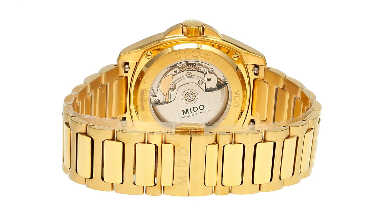 MIDO Multifort TV Big Date Automatic SS 40MM Champagne Dial Men's