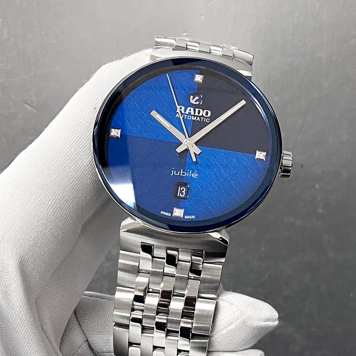 RADO Florence Automatic SS 39MM Blue Dial Men's Watch R48903733