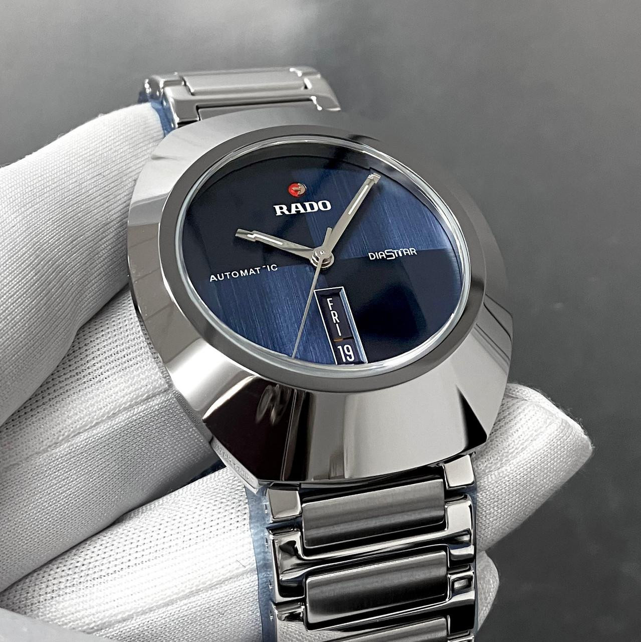 RADO DiaStar Original Automatic SS 38MM Blue Dial Men's Watch