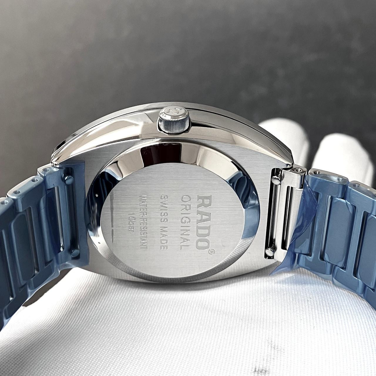 RADO DiaStar Original Automatic SS 38MM Blue Dial Men's Watch