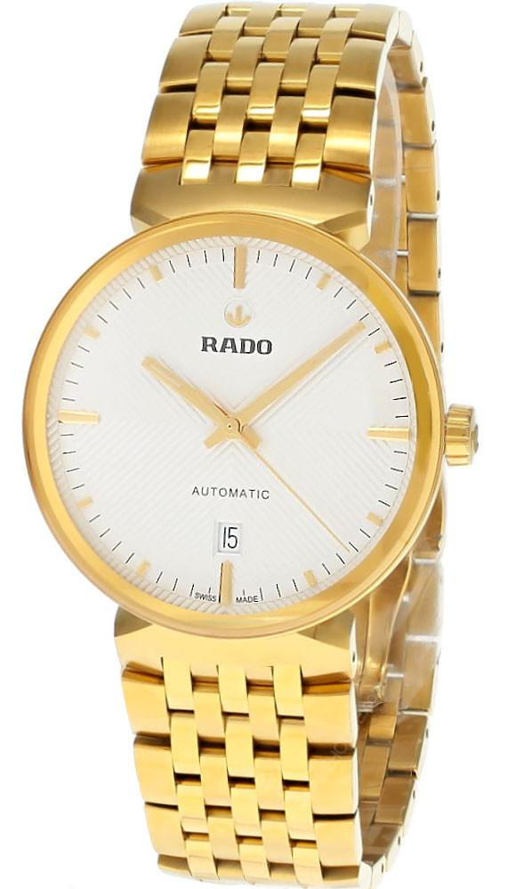 RADO DiaStar Quartz S-Steel Gray Dial Date Men's Watch R20484103