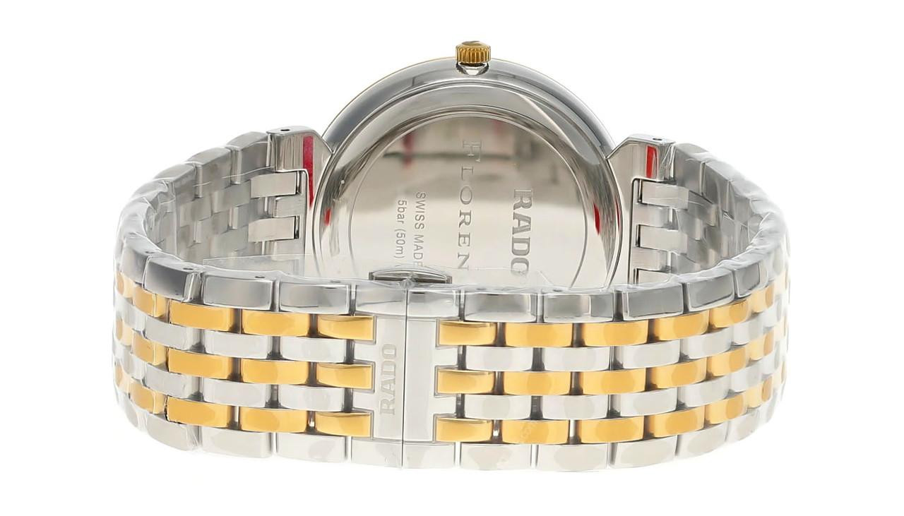 RADO Florence Quartz 38MM Black Dial Two-Tone Men's Watch