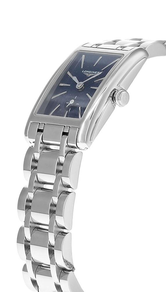 LONGINES DolceVita Quartz SS 20MM Blue Dial Women's Watch L5.255.4