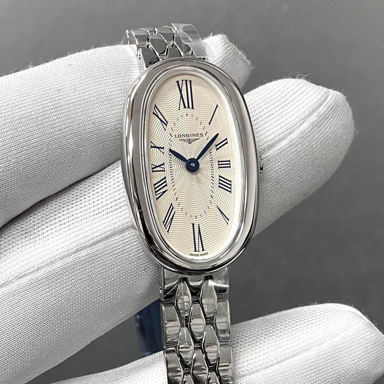 LONGINES Symphonette Quartz SS 29MM Silver Dial Women's Watch L2