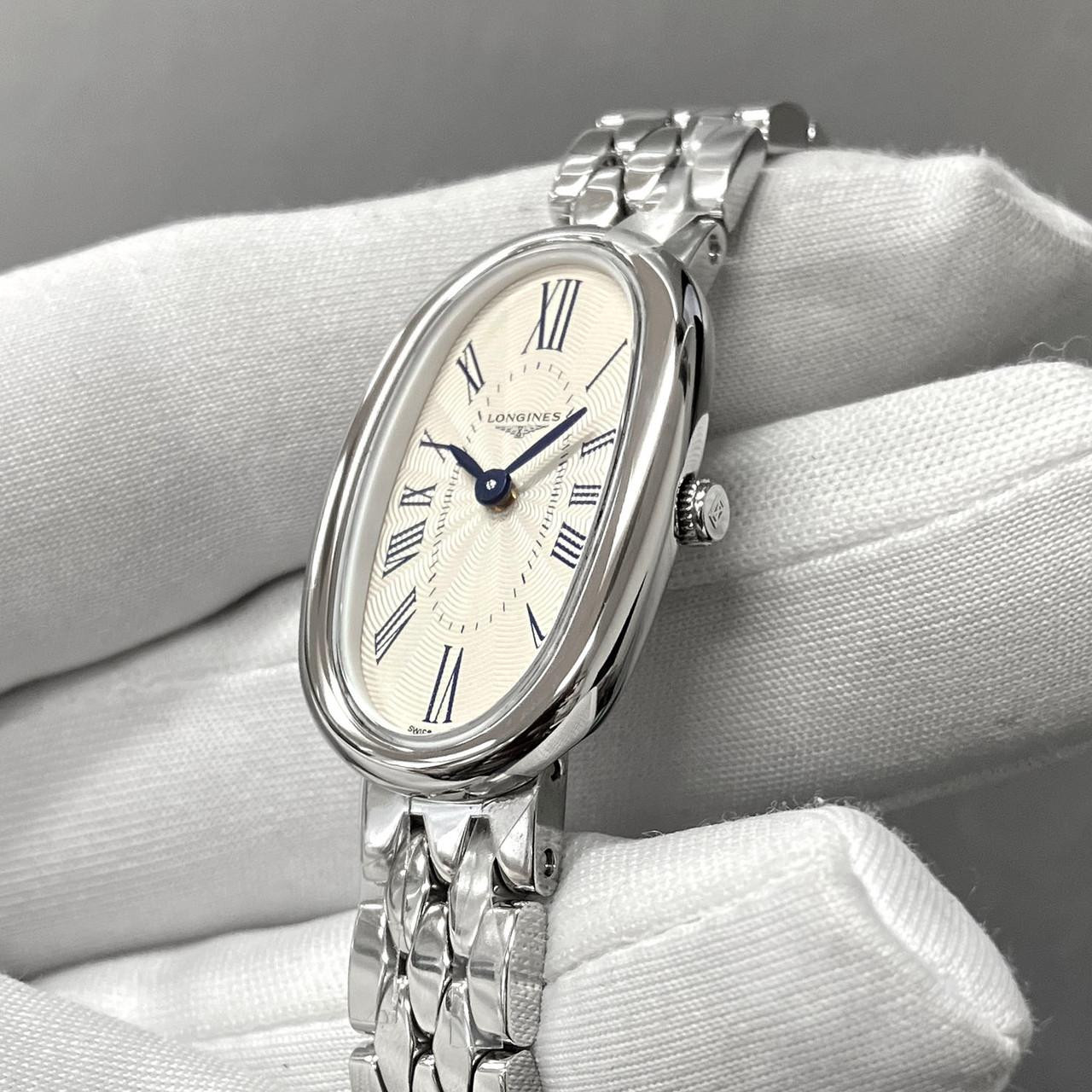 LONGINES Symphonette Quartz SS 29MM Silver Dial Women's Watch L2