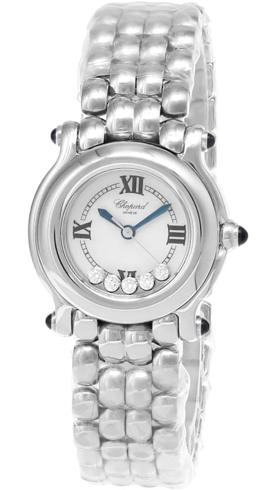 CHOPARD Happy Sport 26MM 5 Floating Diamonds Women's Watch 278250-3006