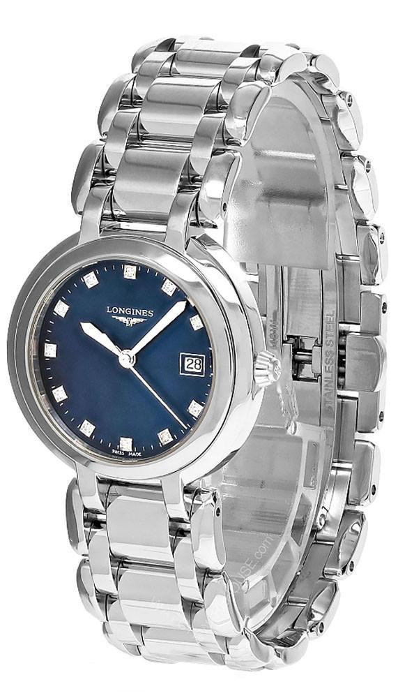 MONTBLANC Iconic Blue Hexagon Pattern Lacquer Inlay Cufflinks