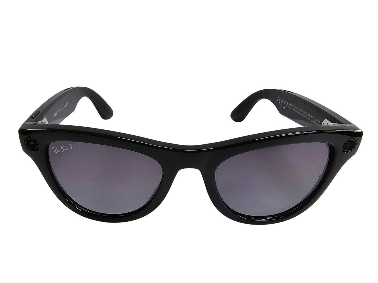 RAY-BAN Meta Skyler GEN 2 Shiny Black Cat Eye Polarized AI Smart