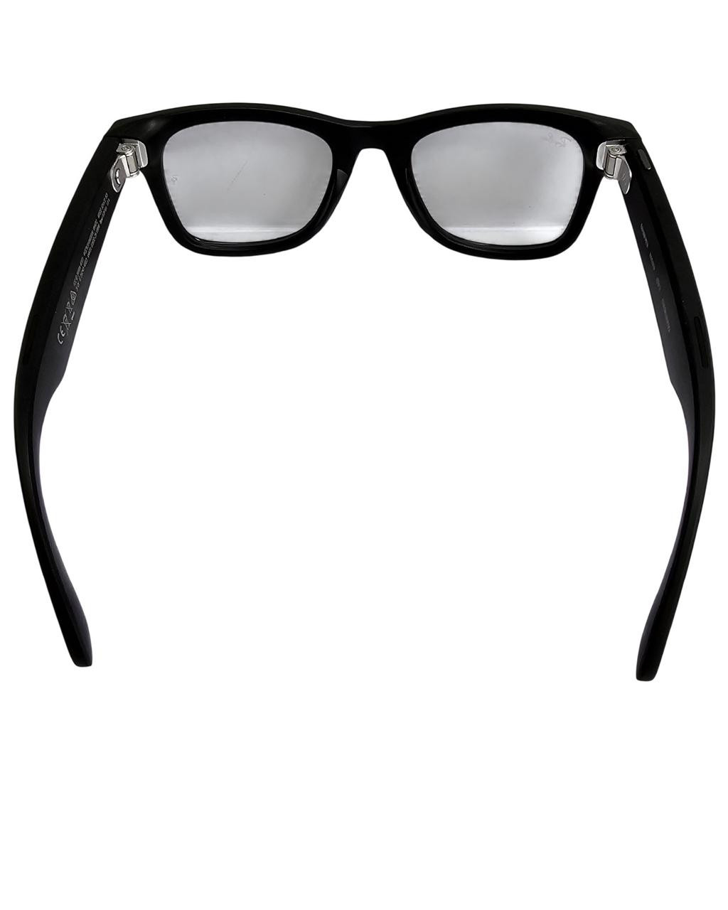 RAY-BAN Meta Wayfarer GEN 2 Matte Black Square Clear/Grey