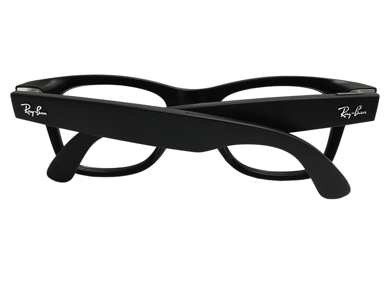 RAY-BAN Meta Wayfarer GEN 2 Matte Black Square Clear/Grey 