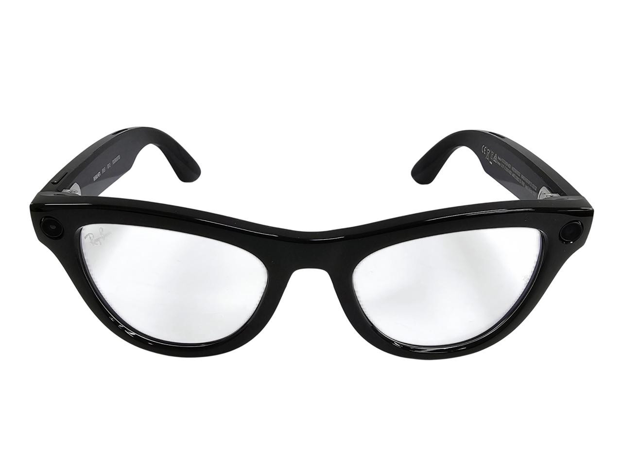 RAY-BAN Meta Skyler GEN 2 Shiny Cat Eye Graphite Green Transition