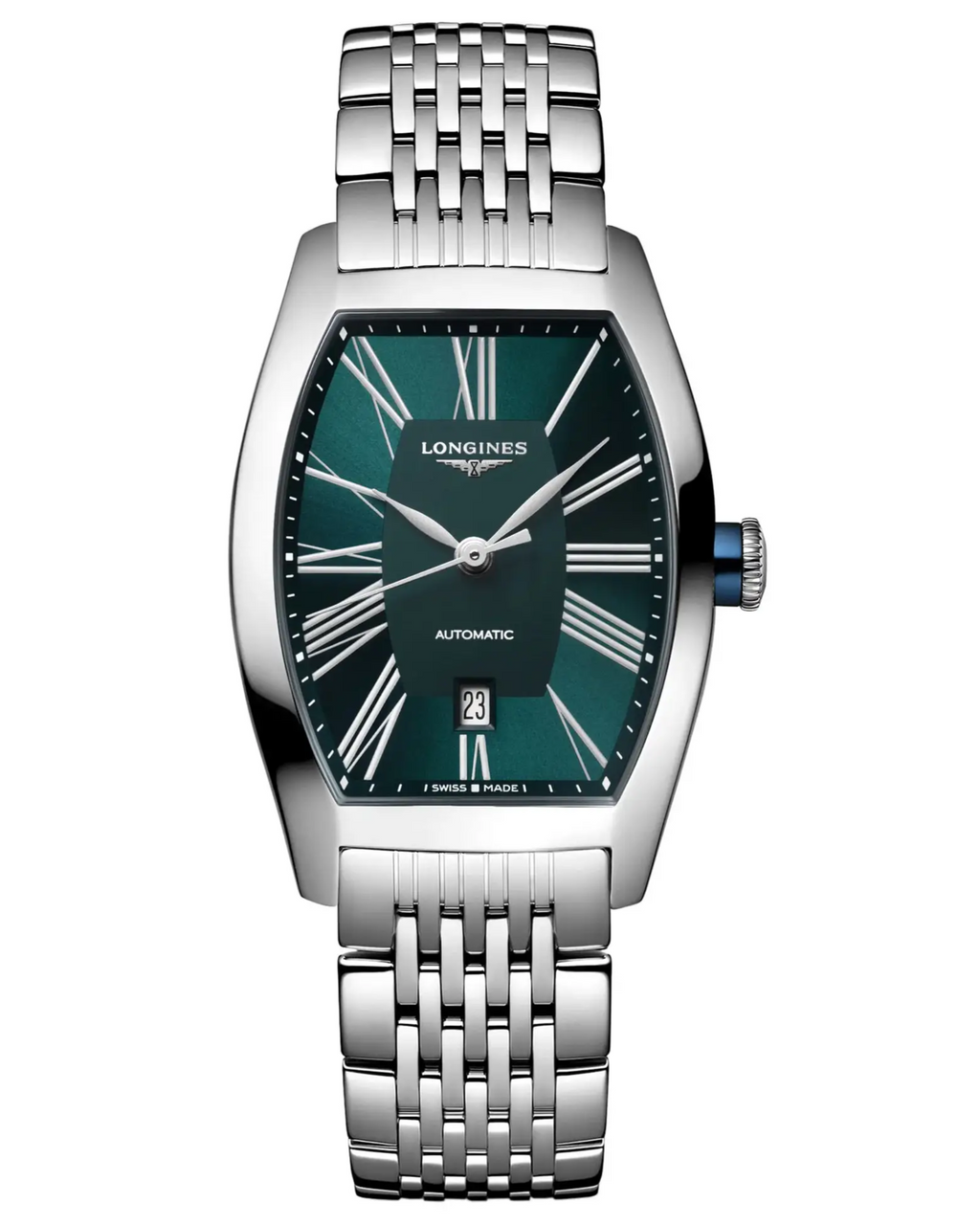 LONGINES Evidenza Automatic 30MM Petroleum Dial SS Women's Watch L2.142.4.60.6 / L21424606