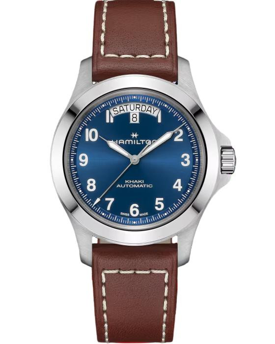 VICTORINOX Maverick 43MM SS Brown Dial Two-Tone Men's Watch 241951