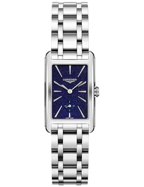 LONGINES DolceVita Quartz 23MM Blue Dial SS Women's Watch L5.512.4.93.6 / L55124936