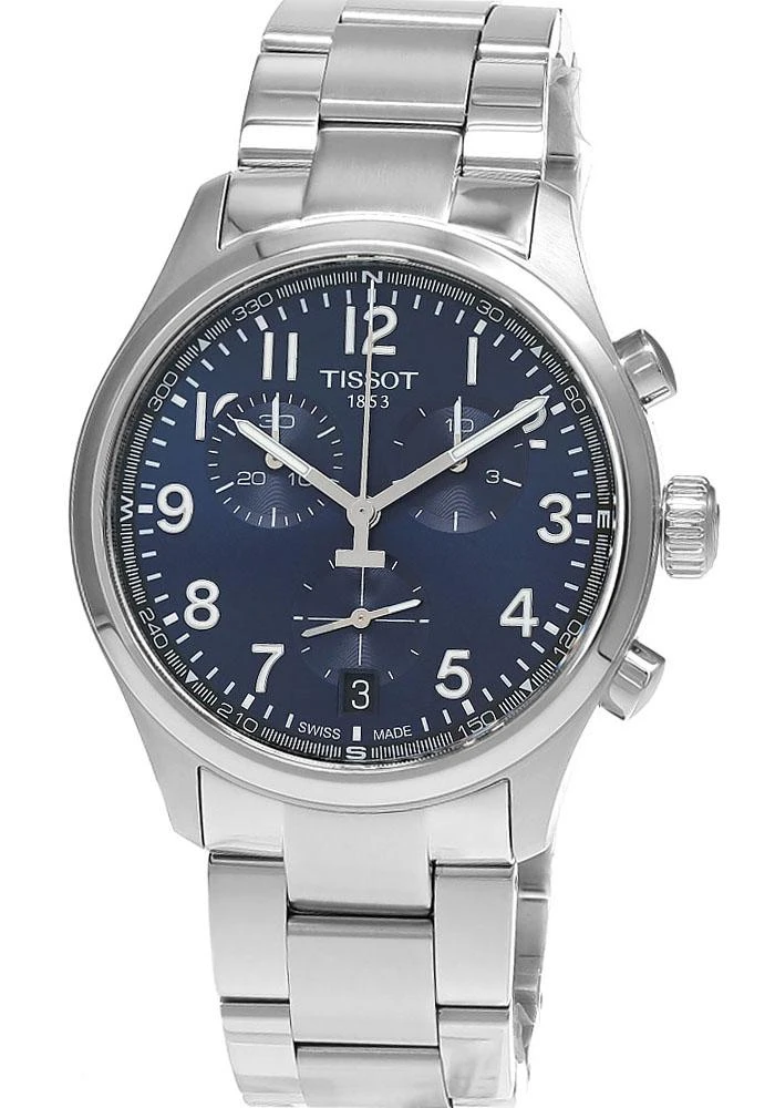 Tissot watches TISSOT Chrono L Quartz SS 42MM Blue Dial Men's Watch T116.417.11.042.00 