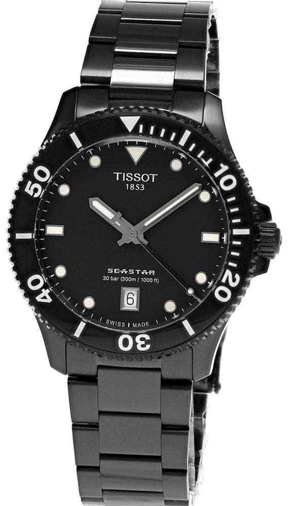 TISSOT Tradition Powermatic 80 Open Heart Leather Watch