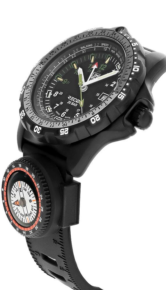 LUMINOX Recon Nav Spec Quartz 46MM Black Dial Nitrile Rubber Men's