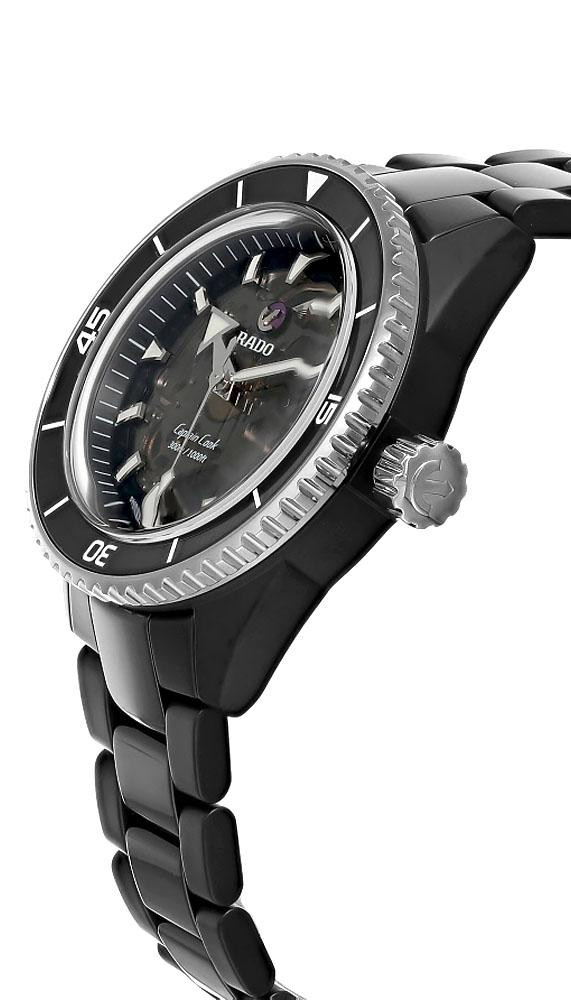 RADO Captain Cook Automatic 43MM Black High-Tech Ceramic Men's