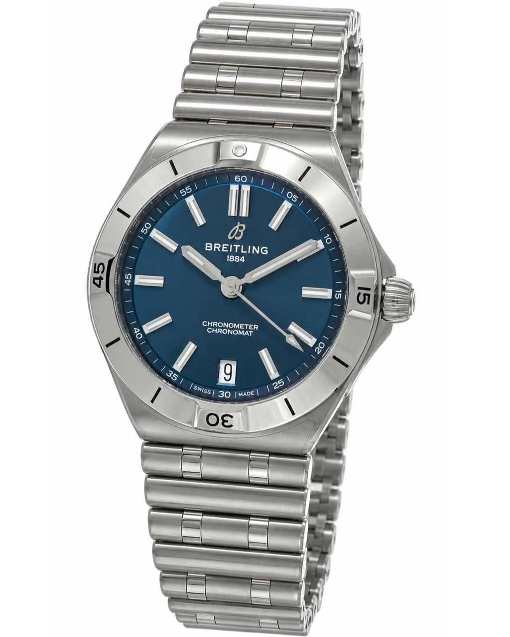 Breitling watches BREITLING Chronomat B31 Automatic 40MM Blue Dial SS Men's Watch AB3114101C1A1