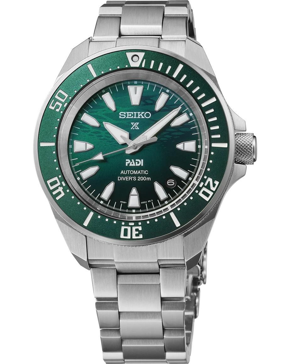 SEIKO Prospex Speedtimer CHRONO 39MM Green Dial Men's Watch SSC933
