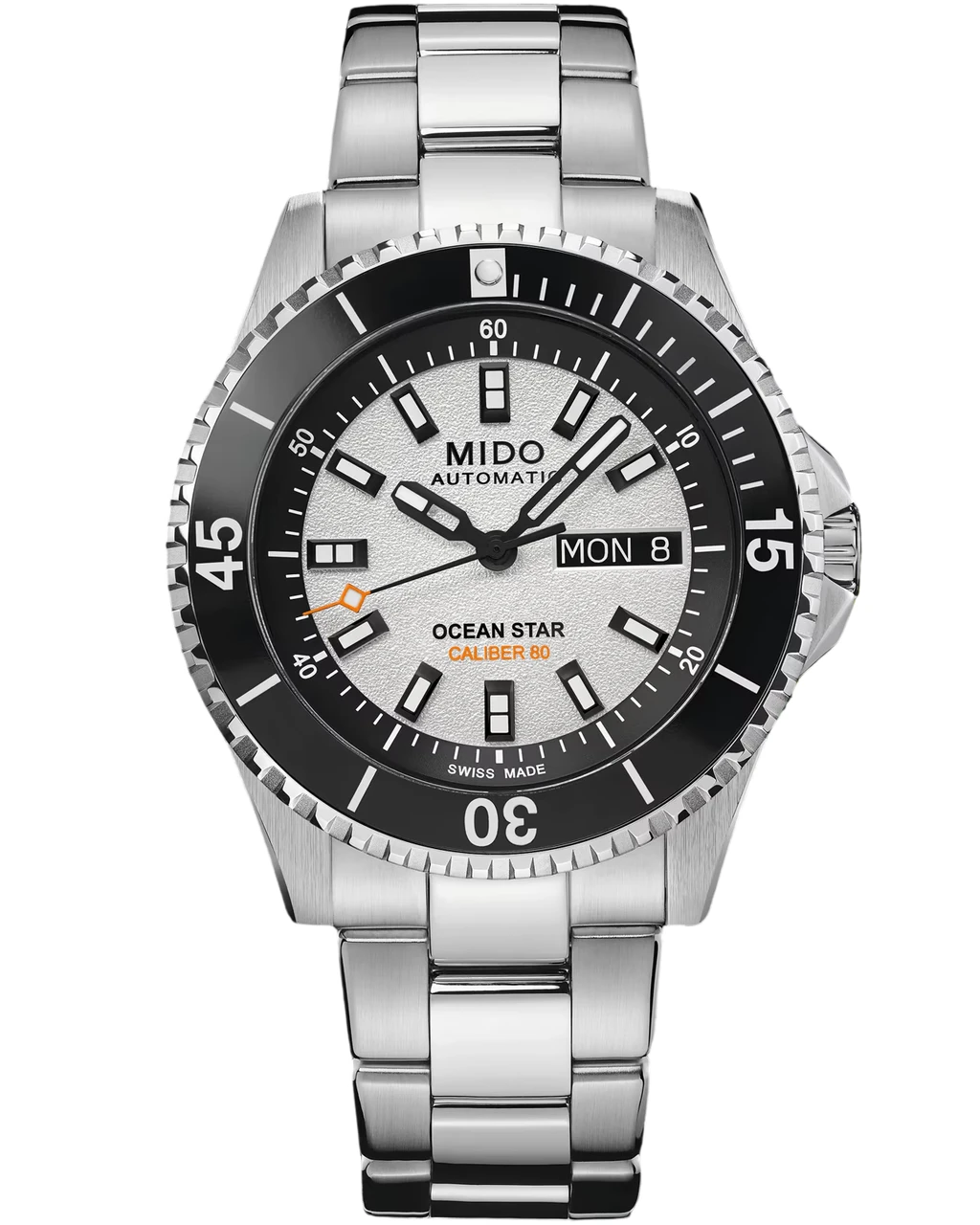 MIDO Ocean Star 200 Automatic 41MM White Dial SS Men's Watch M026.930.11.011.00 / M0269301101100
