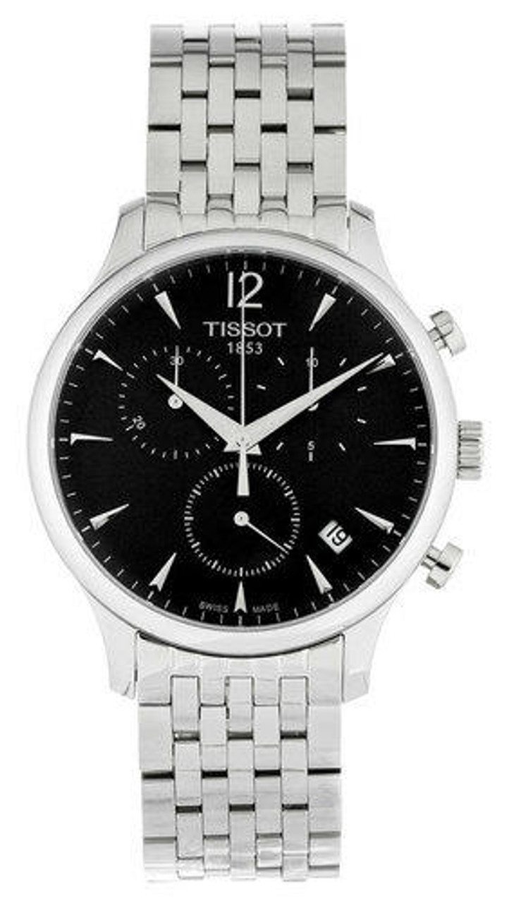 TISSOT Tradition 42MM Chronograph Quartz SS Men's Watch T0636171106700