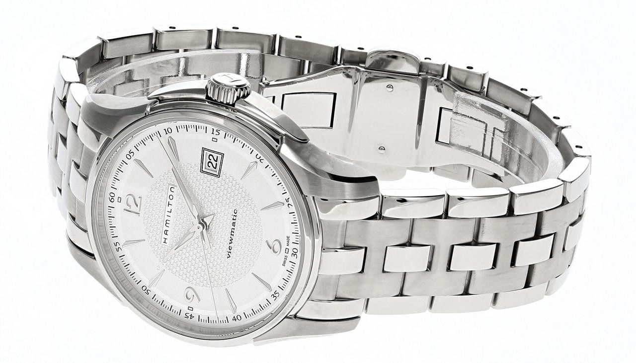 HAMILTON Jazzmaster Viewmatic AUTO S-Steel Silver Dial Watch