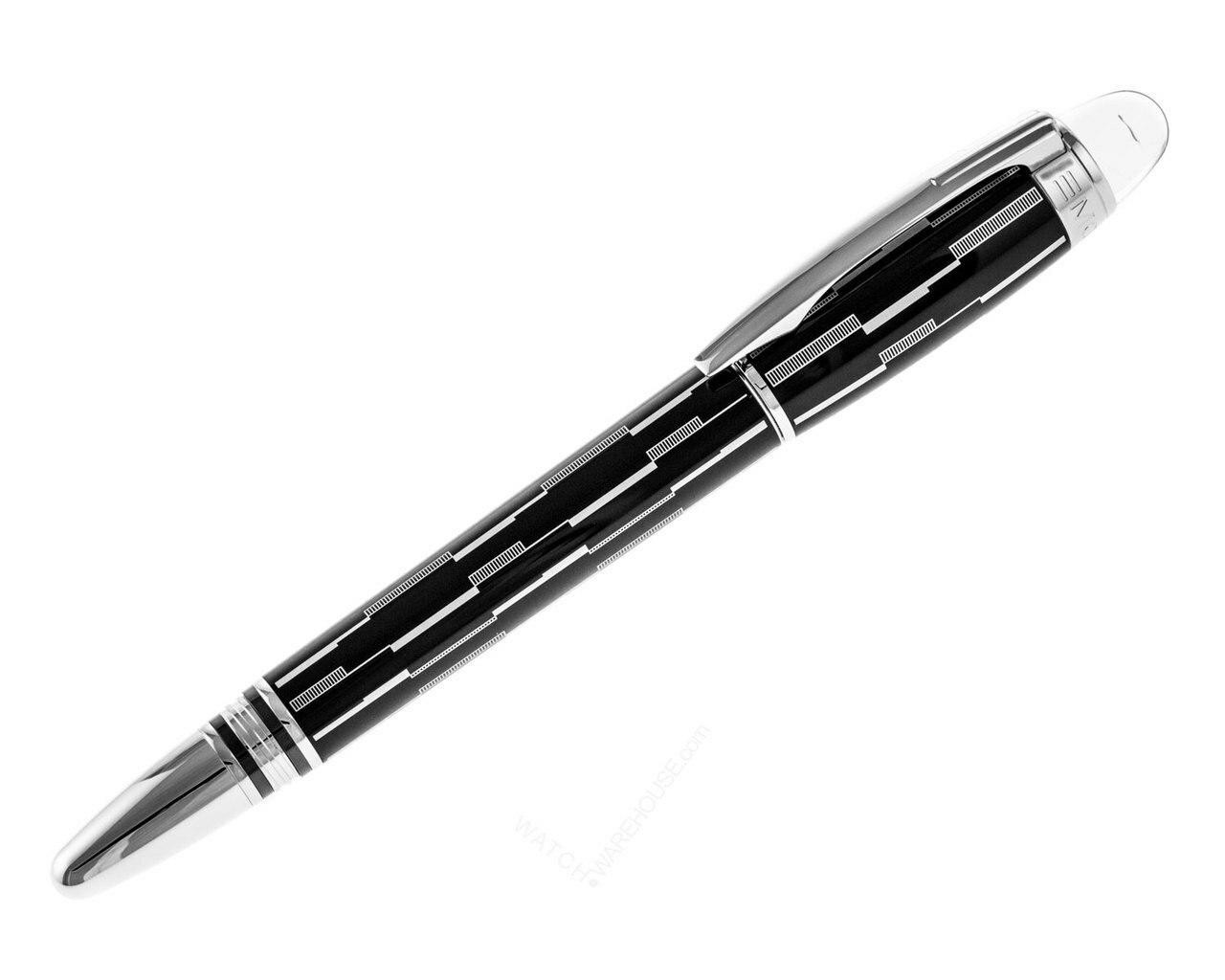 MONTBLANC StarWalker Black Mystery Medium Nib Fountain Pen 104224